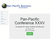 Tablet Screenshot of panpacificbusiness.org